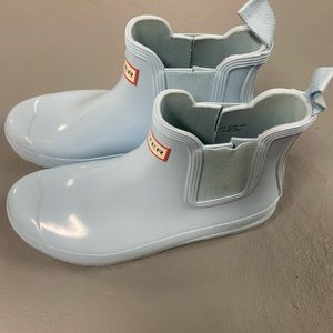 hunter rain boots worn 3x